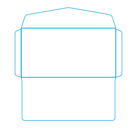 6号西式120x230x50mm尖角